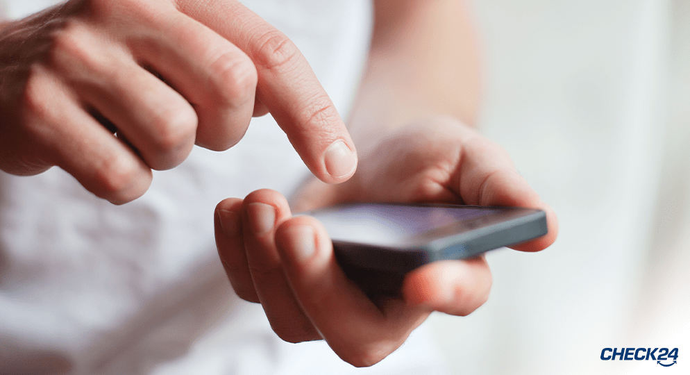 handy mit vertrag check24