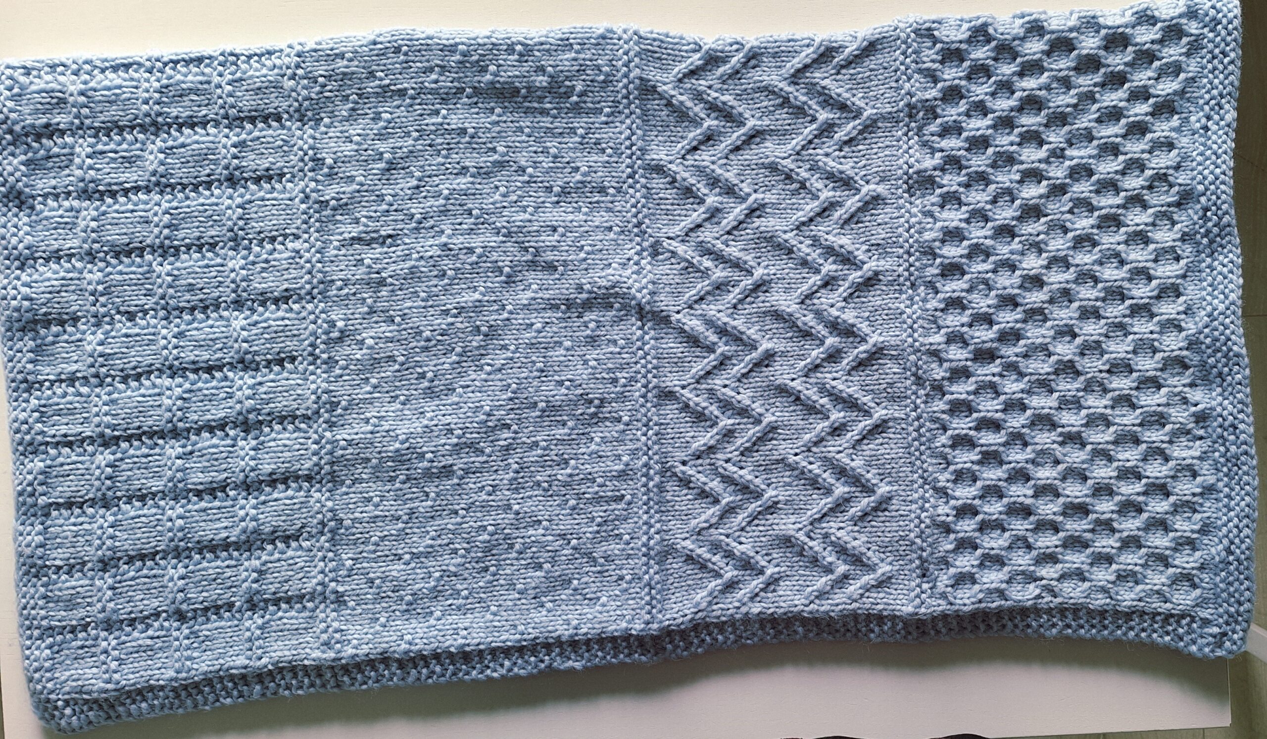 babydecke stricken brigitte
